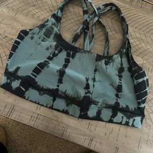 Lululemon Tie-Dye Strappy Sports Bra